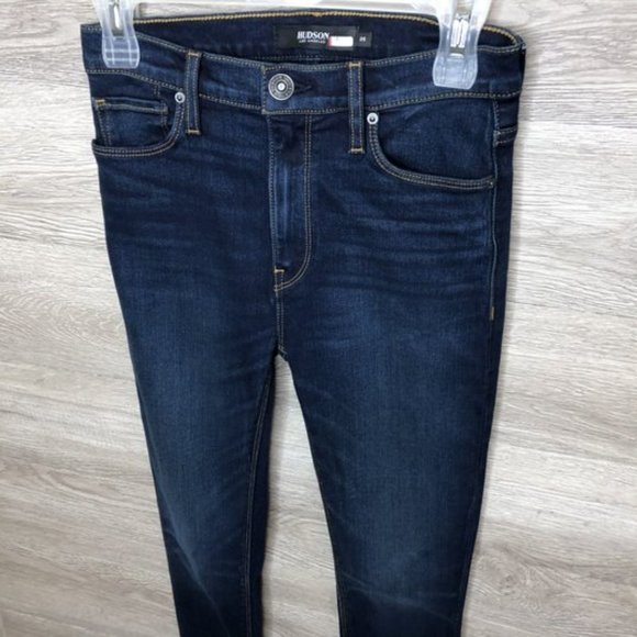 Hudson Los Angeles Sz 25 Barbara Super Skinny Jean - Picture 2 of 6